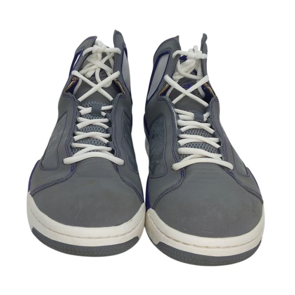 NIKE AIR JORDAN Flight Luminary Purple/Gry Mens Hi-Top Sneakers - Size: 12 - Picture 2 of 6